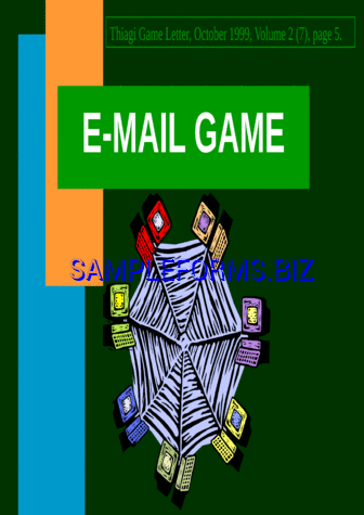 E-mail Game Sample Game